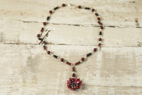 Poppy Drop Necklace